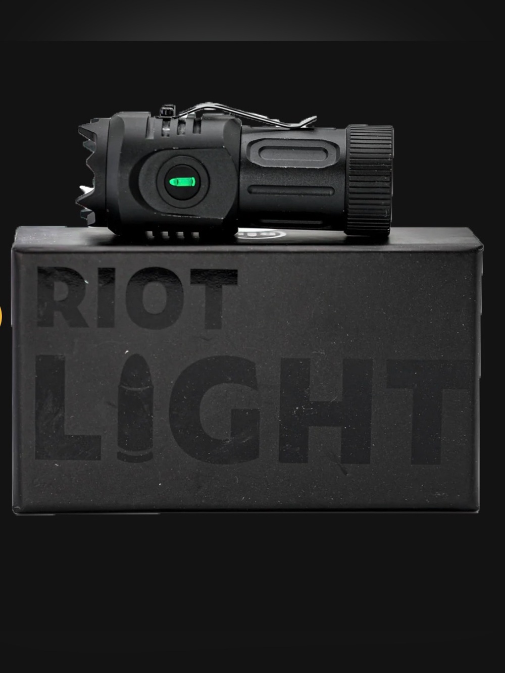 RIOT Light 2200 Tactical Compact Black Flashlight with New Original Packaging